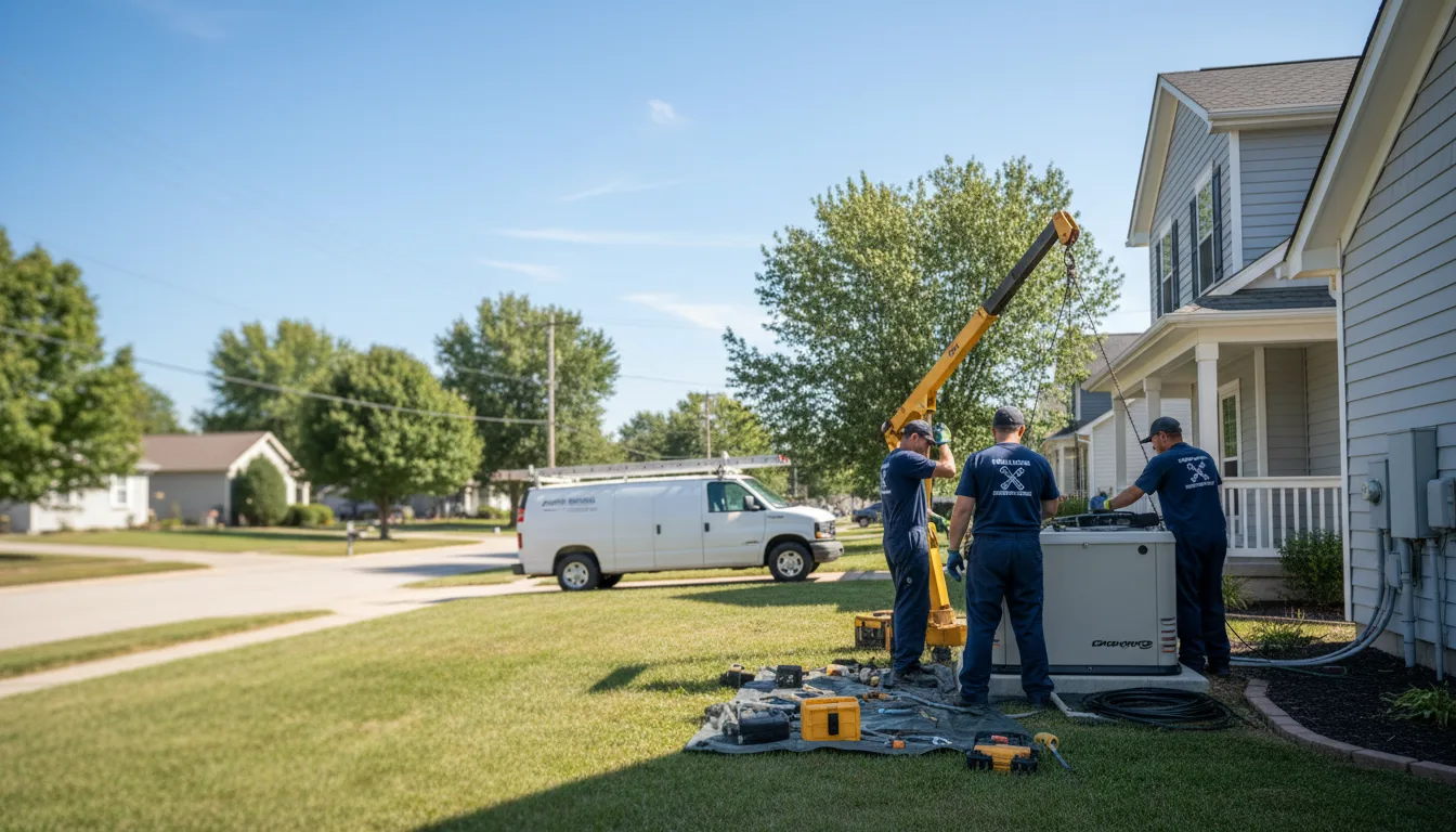 Generator Installation in Valmeyer, IL near me